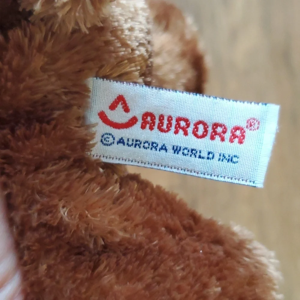 Aurora Suffed Moose‎ in Blue Velvet Purse